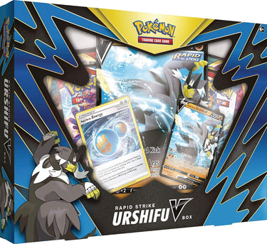 Pokémon TCG: Rapid Strike Urshifu V Box - PokeRvmCollection Box